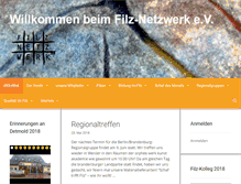 Tablet Screenshot of filznetzwerk.de